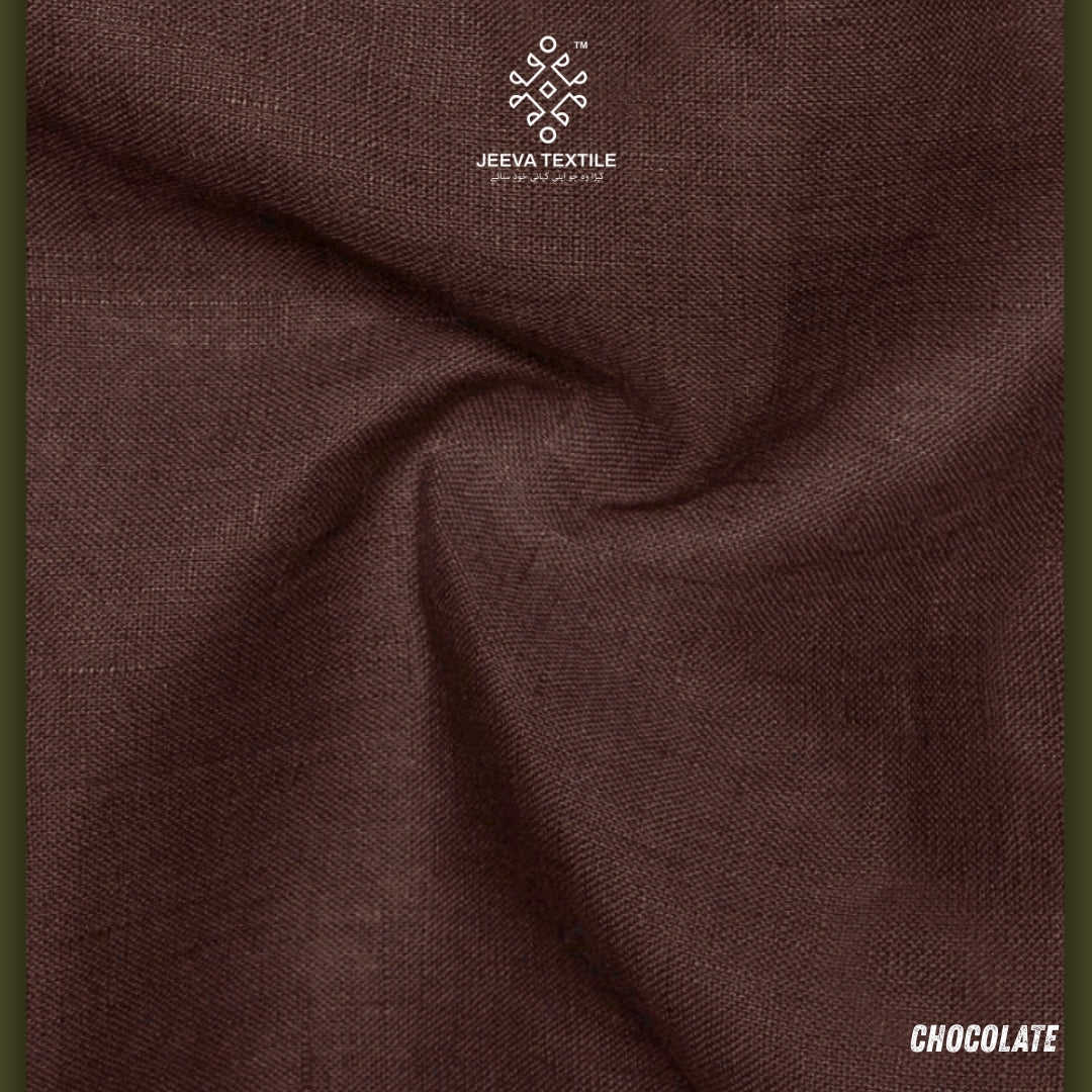 Irish Linen 60 Lea Shirt - Chocolate