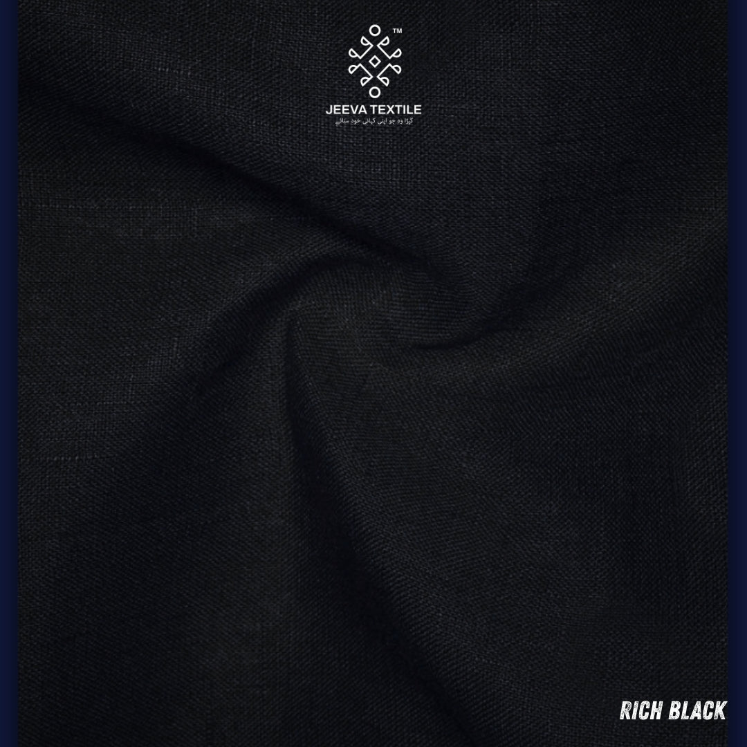 Irish Linen 60 Lea Shirt - Black