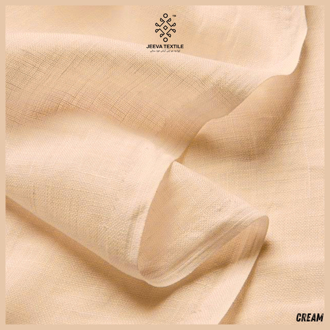Irish Linen 60 Lea Shirt - Cream