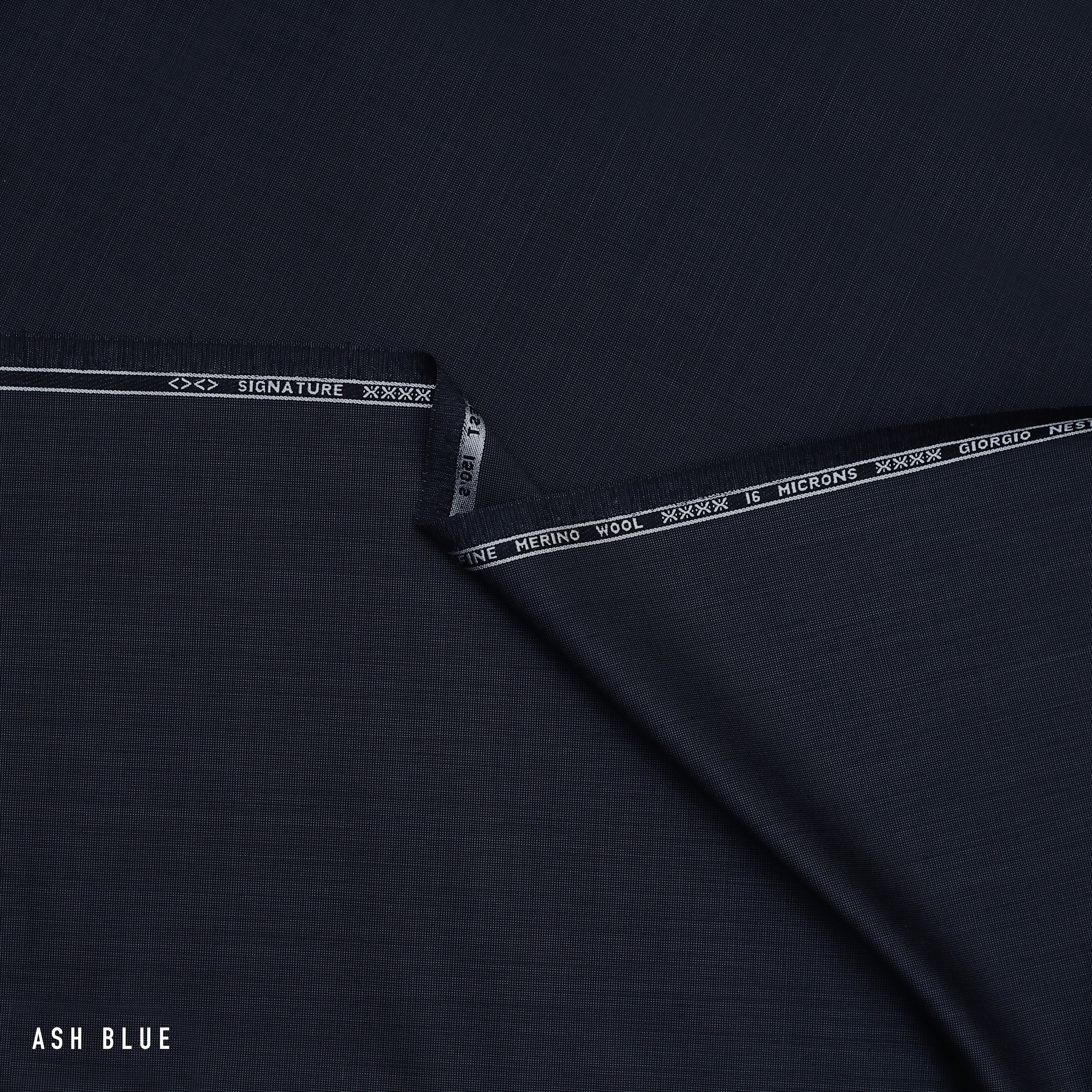 Giorgio Nesta Merino Wool - Canvas- Ash Blue