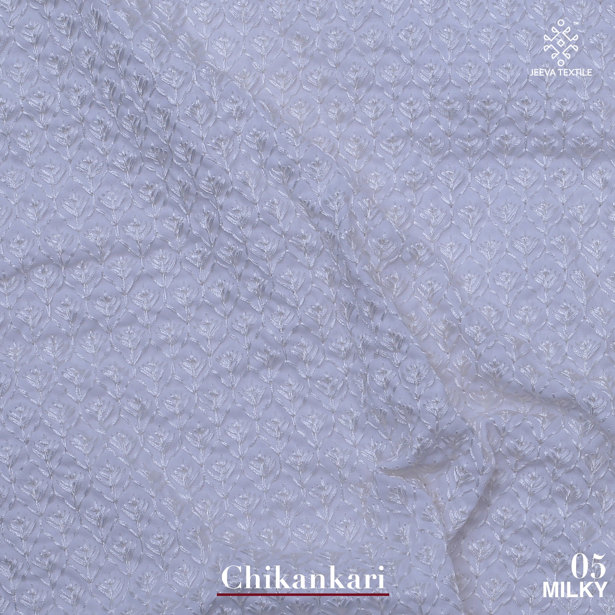 Chikankari Kurta MILKY05