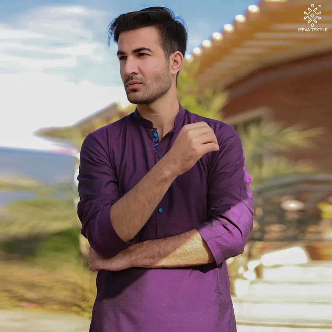 Kurta Trouser - INDIGO