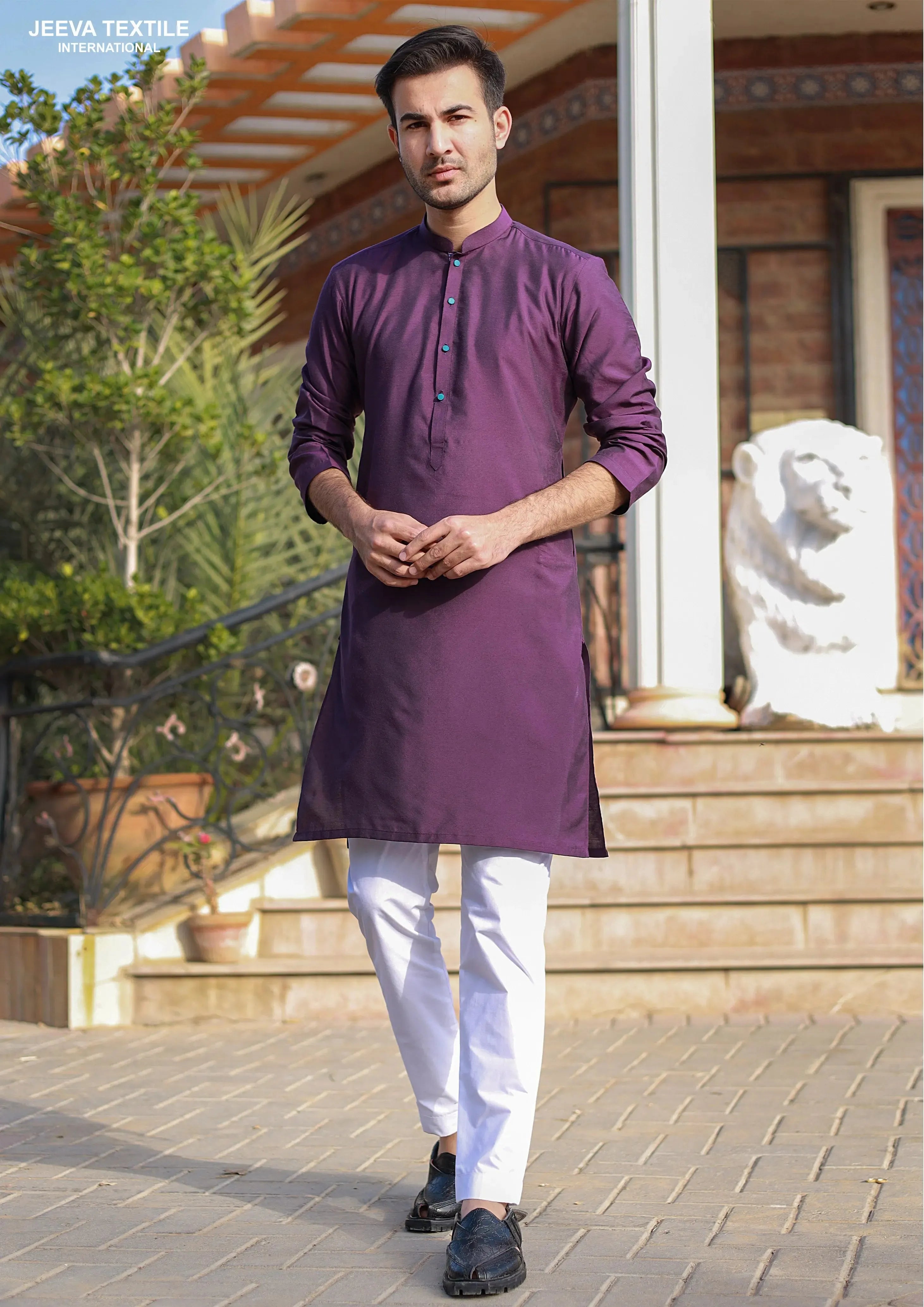 Kurta Trouser - INDIGO01