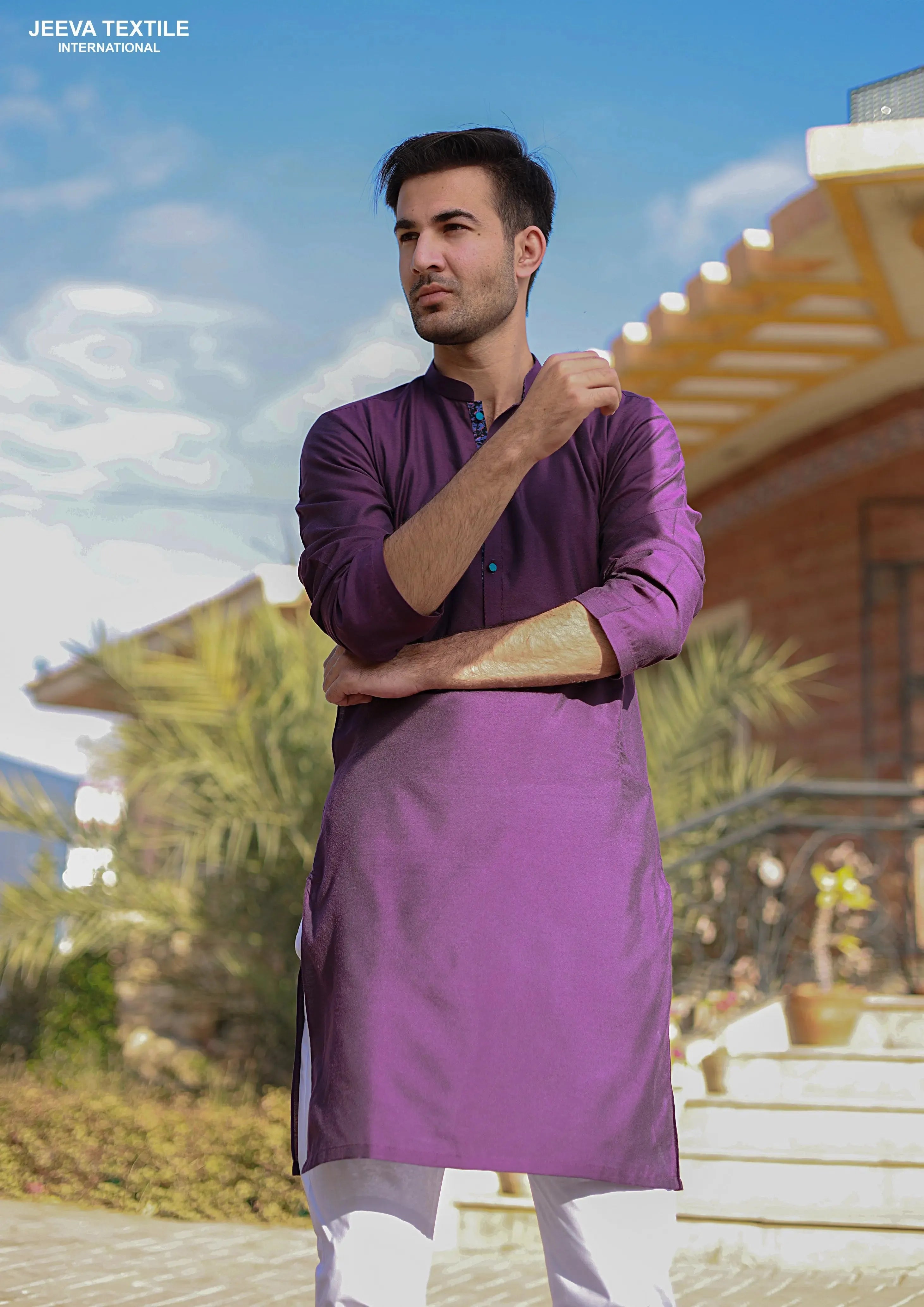 Kurta Trouser - INDIGO03