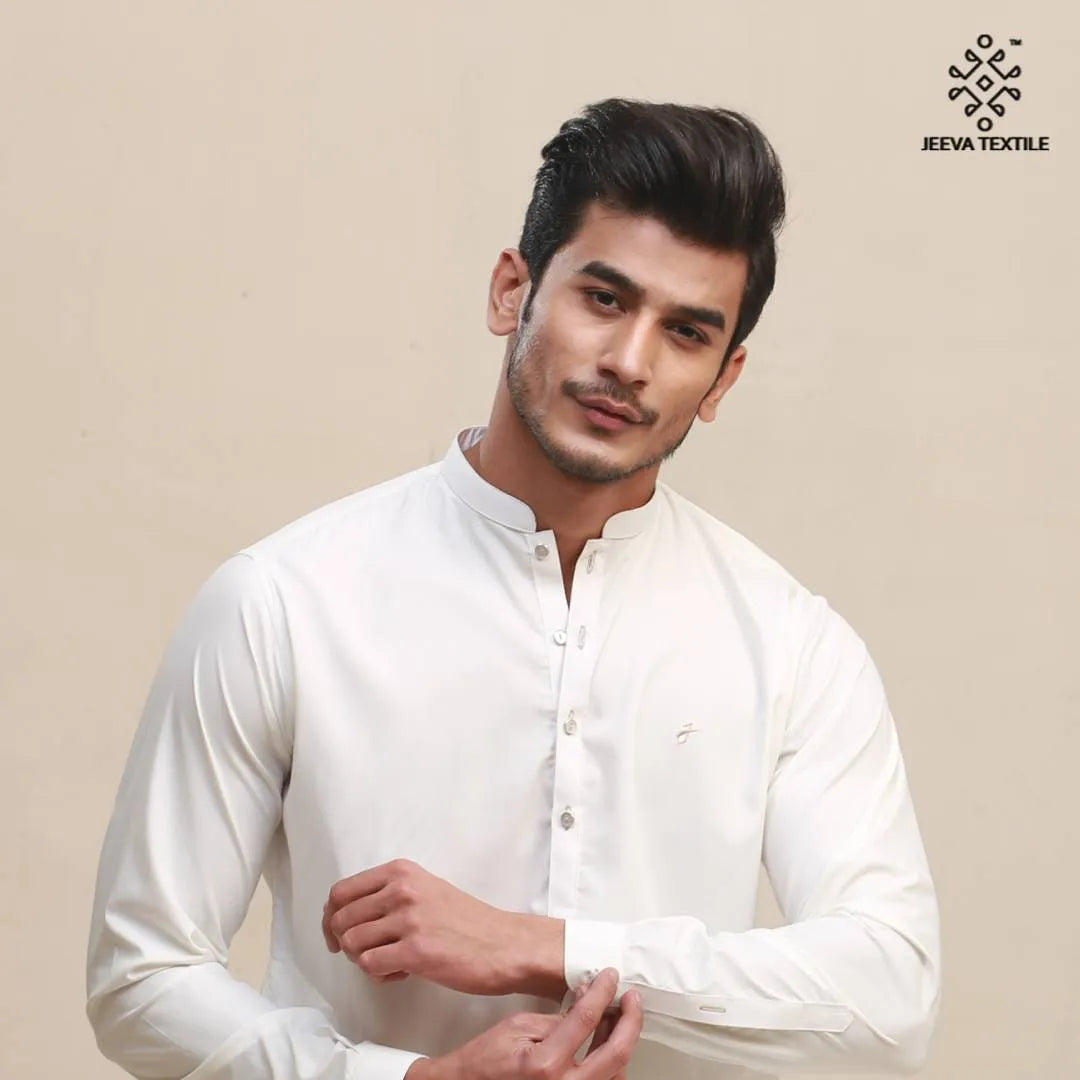 Kurta Trouser - Off White