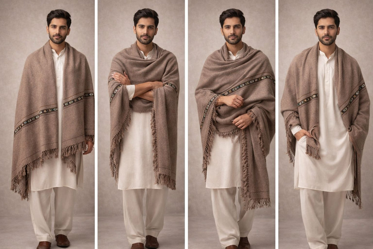 Dussa Pashmina Wool - Signature Edition – Jeeva Textile