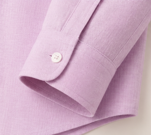 Irish Linen Shirt - Lilac