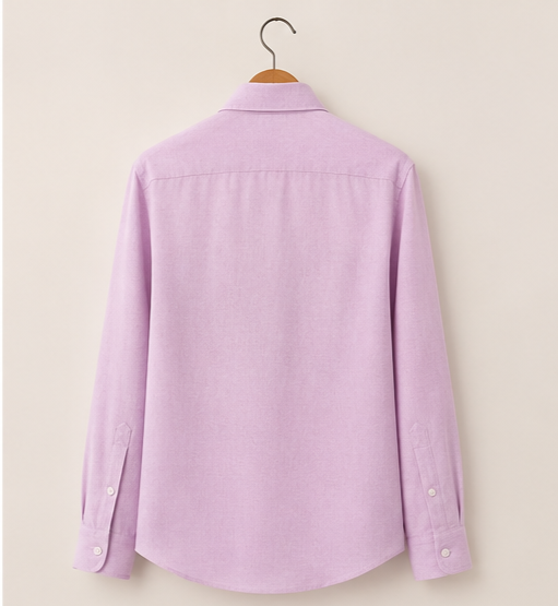 Irish Linen Shirt - Lilac