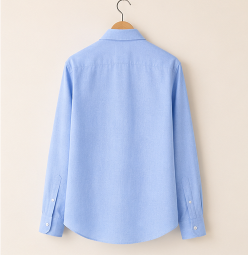 Irish Linen Shirt - French Blue