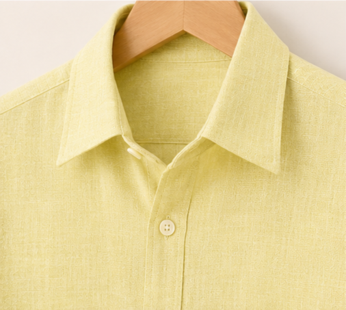 Irish Linen Shirt - Lime