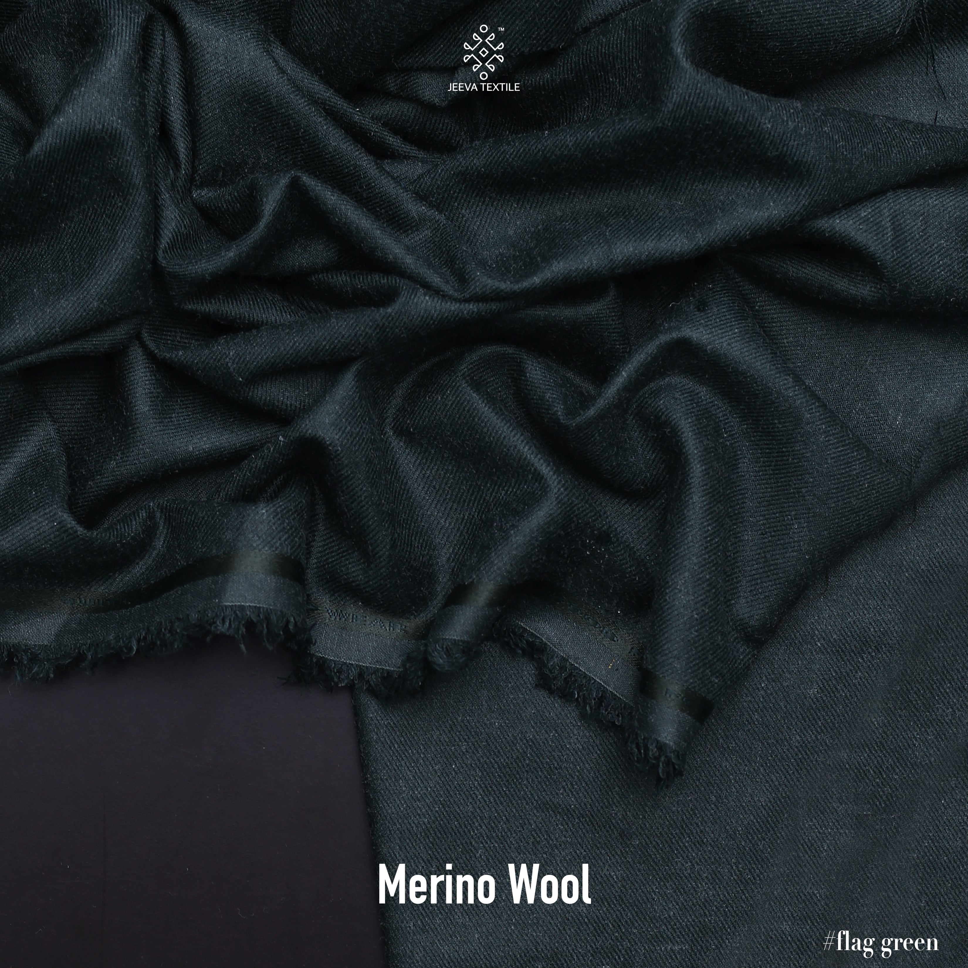 Merino Wool - Twill Haer Weaved