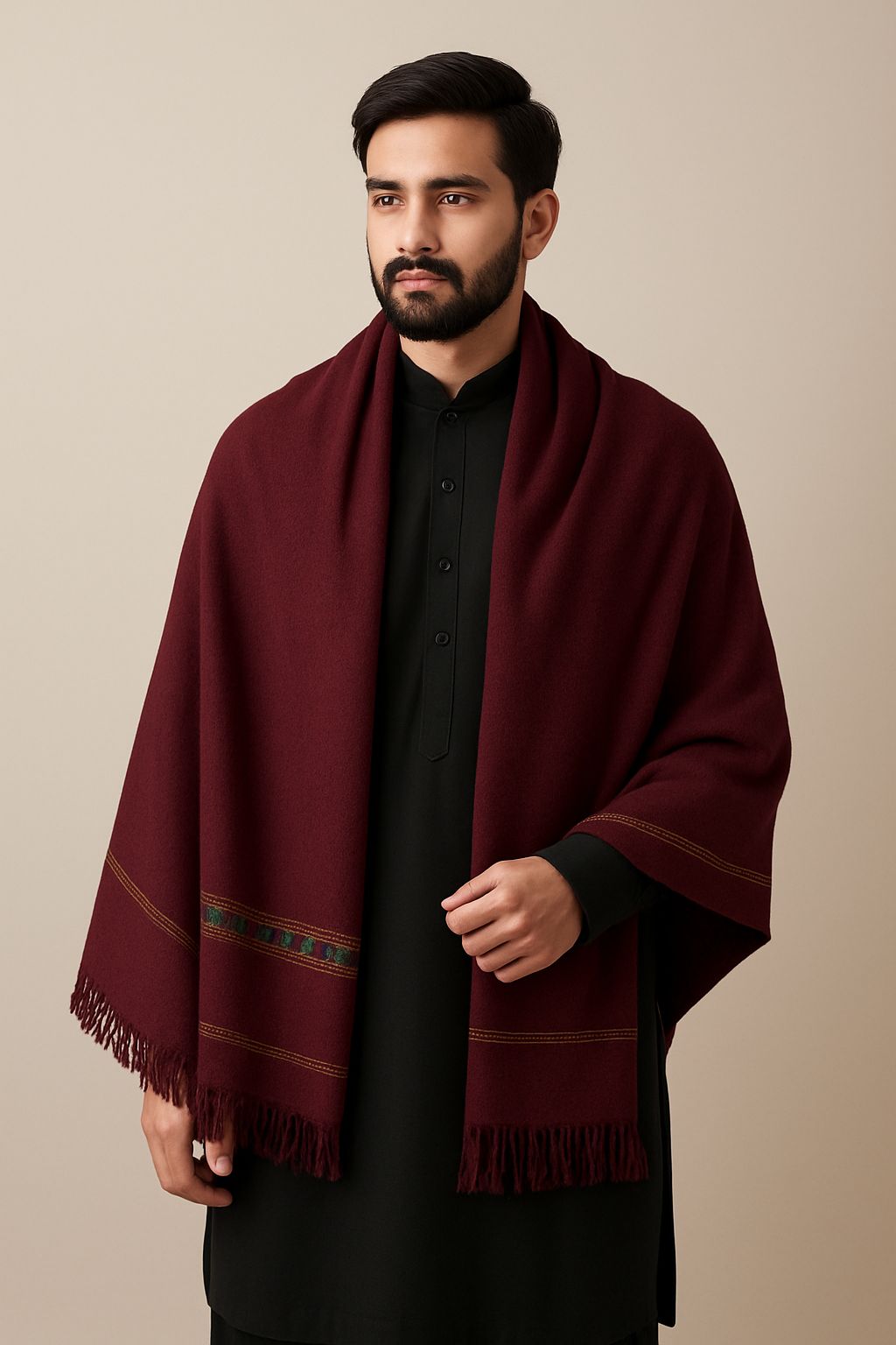 Kashmiri - Soft & Warm Wool Shawl