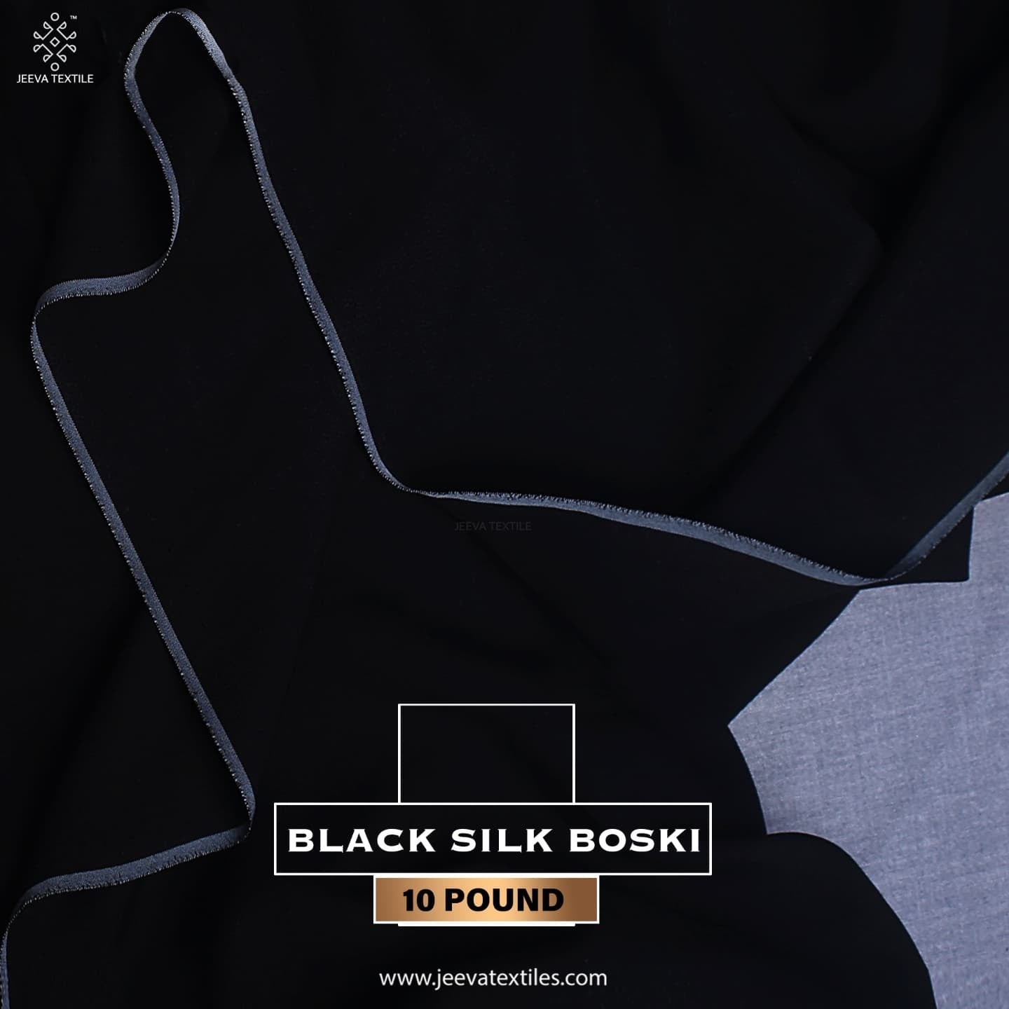 Ten Pound Silk Black Boski
