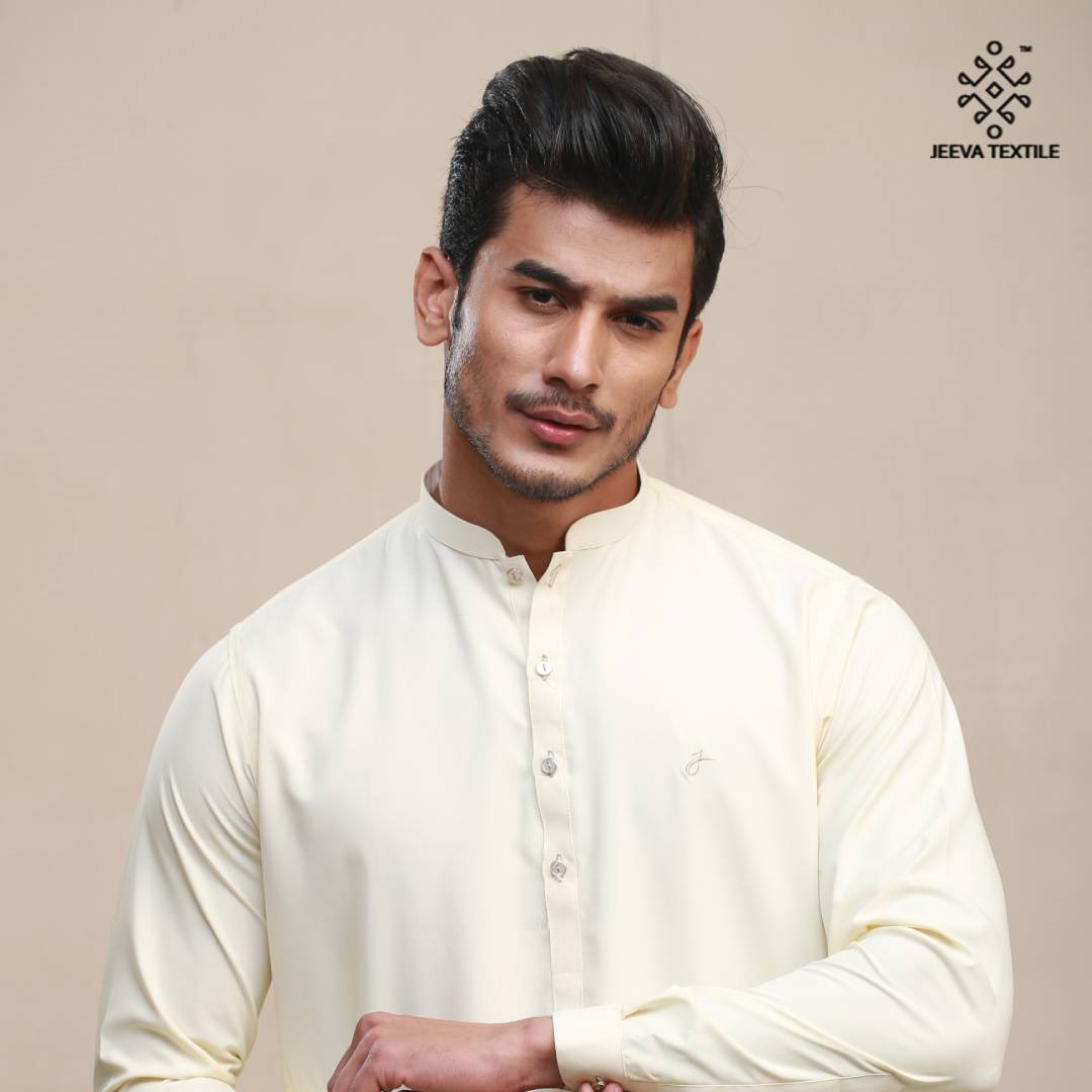 Kameez Shalwar - Boski Cream