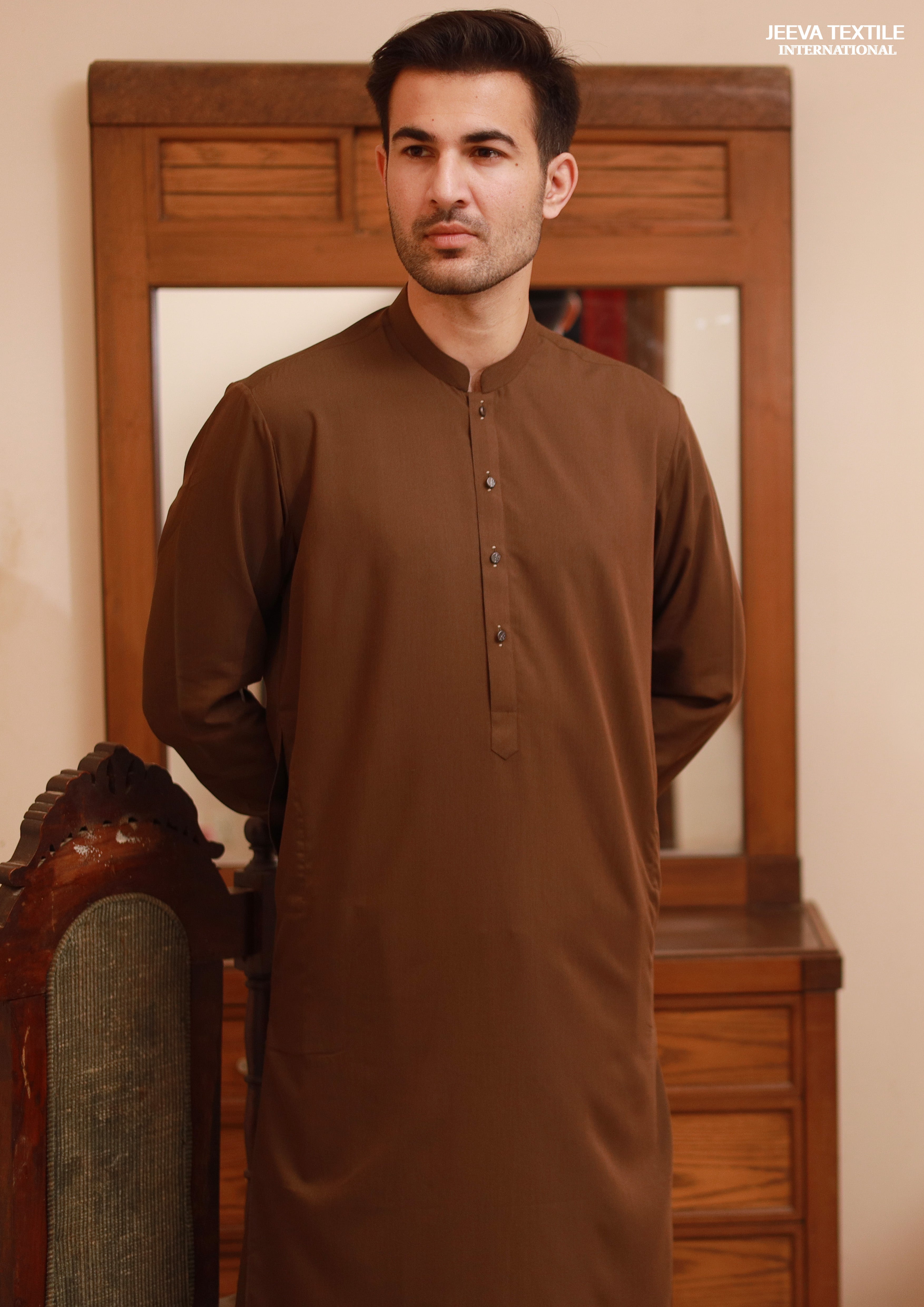 Kameez Shalwar - Caramel04