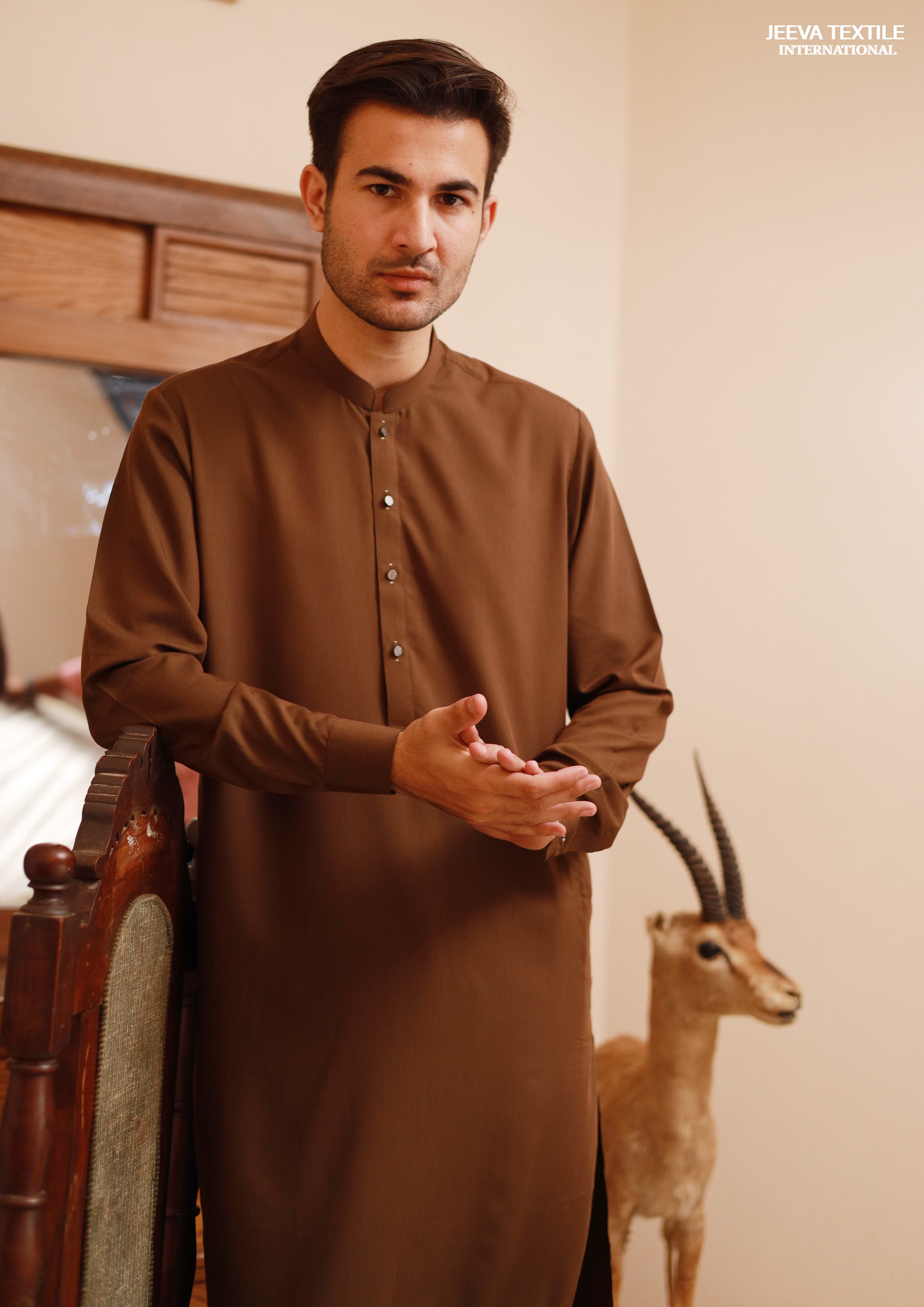 Kameez Shalwar - Caramel05